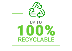 logo 100% recyclable