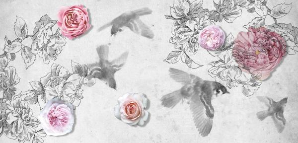 EBCT | Birdy In Sky Roses