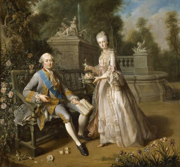 Les Portraits & Personnages | Louis-Jean-Marie de Bourbon, duc de Panthièvre et sa fille, Louise-Adélaïde - XVIIIe