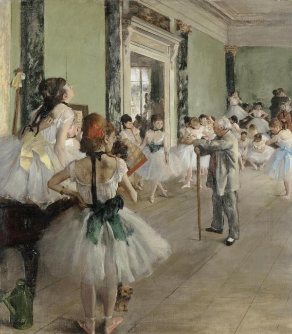 Les Scènes de vie | La classe de danse - 1875