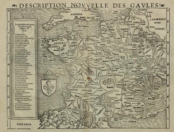 Collection Géographie - XVIe siècle
