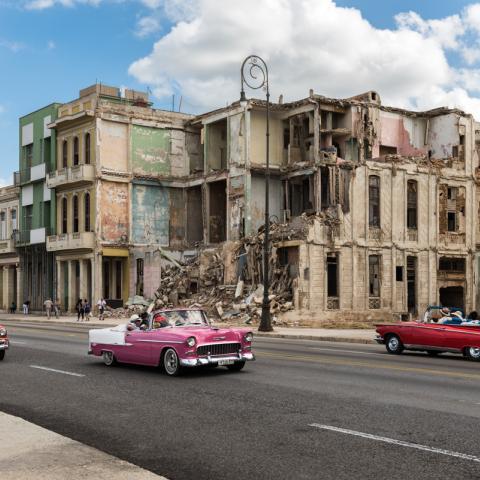 Colourful cars in Havana, Cuba | N.Jackson