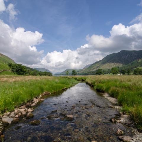 The stream to Buttermere Lake, Cumbria | N.Jackson