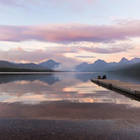 Watching the forest fires across Glacier National Park | N.Jackson
