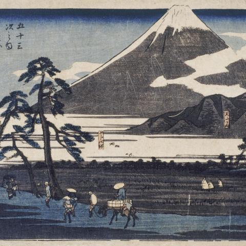 Asie | Série des Cinquante-trois relais du Tôkaid - 1850 - Hiroshige Utagawa