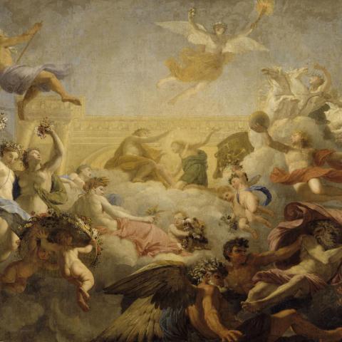 Les Cieux | Phaéton demande à Apollon la conduite du char du soleil - XVIIe