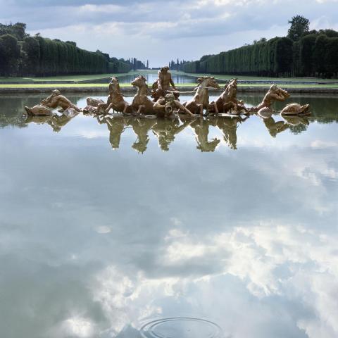 Photos d'Architecture et de Monuments | Vue du parc du château de Versailles et de Trianon