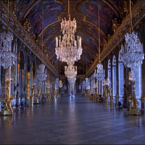 Photos d'Architecture et de Monuments | Château de Versailles ; galerie des Glaces