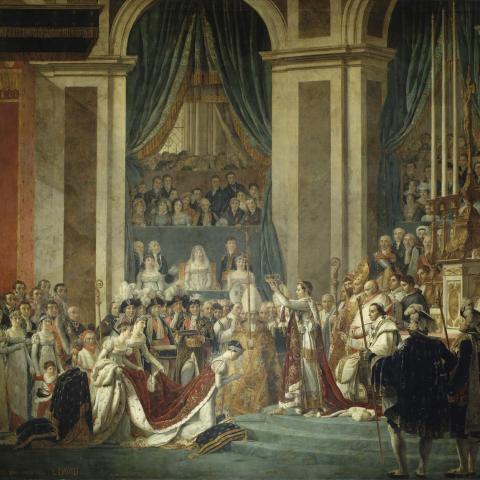Les Scènes de vie | Sacre de l'empereur Napoléon 1er et couronnement de l'impératrice - XIXe
