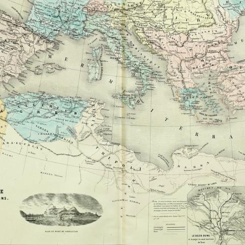 Atlas historique - Geographie pittoresque 1861