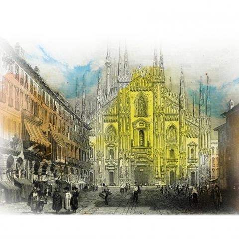 Collection Géographie 1841 - Milan