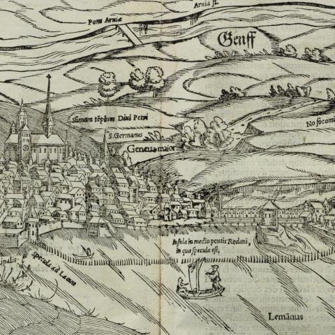 Collection Géographie Suisse - XVIe siècle - 1545
