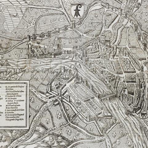 Collection Géographie Suisse - XVIe siècle -1545 - Bâle