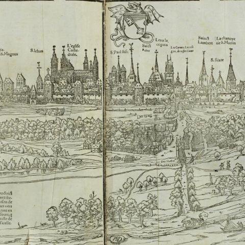 Collection Géographie Allemagne - XVIe siècle - 1545 - Worms